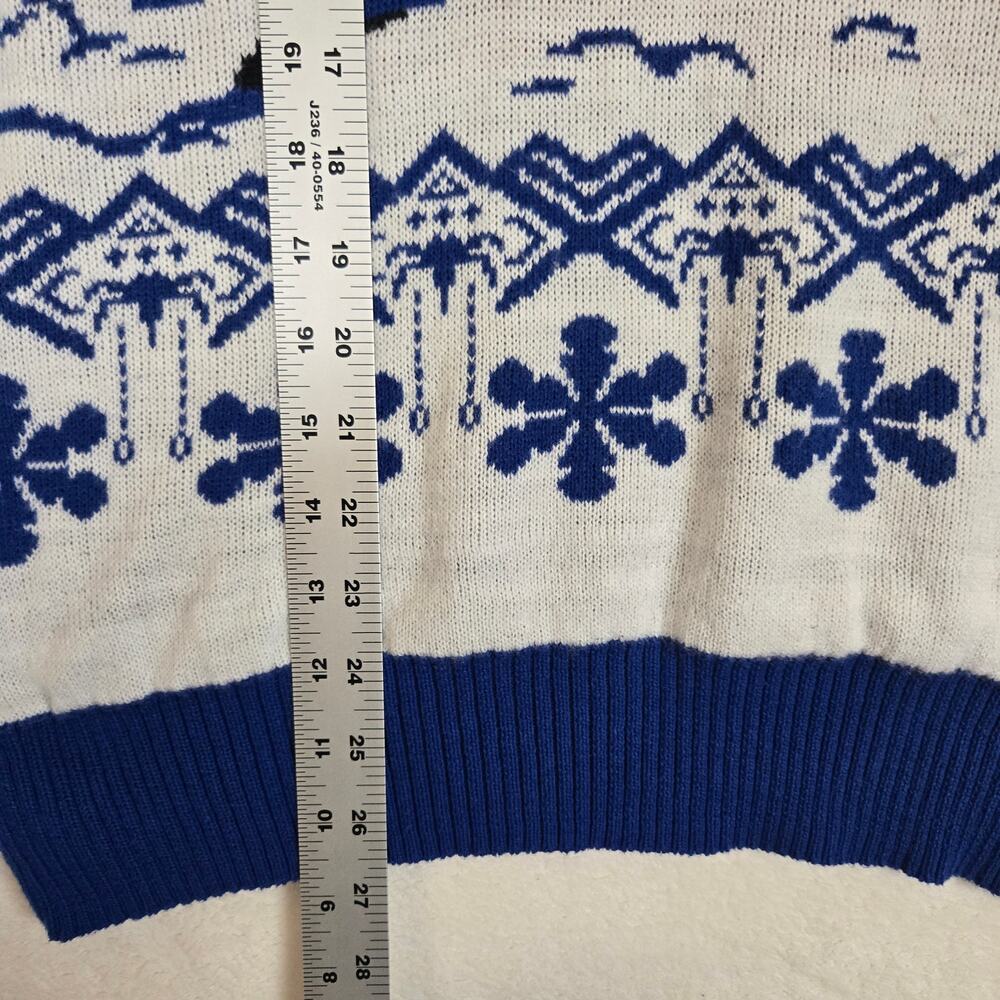 Disney Star Wars R2D2 Christmas Holiday Ugly Sweater mens Medium 0724 - Picture 5 of 6